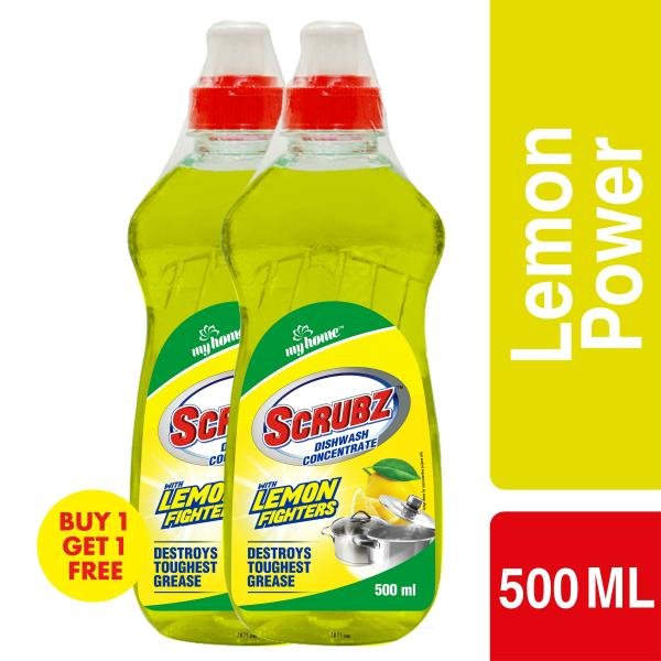 my home scrubz lemon dishwash liquid 500 ml buy 1 get 1 free product images o491694424 p590041138 0 202203170842