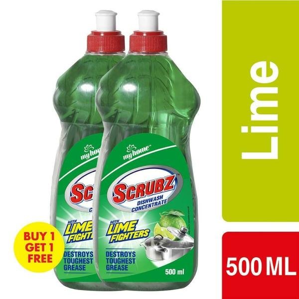 my home scrubz lime dishwash liquid 500 ml buy 1 get 1 free product images o491694423 p590041137 0 202203170329